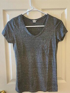 ADC Women’s Short Sleeve V-Neck Tee - Charcoal Gray